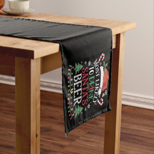 Chemin De Table Court Les Plus Susceptibles De Boire Père Noël Bière Cor