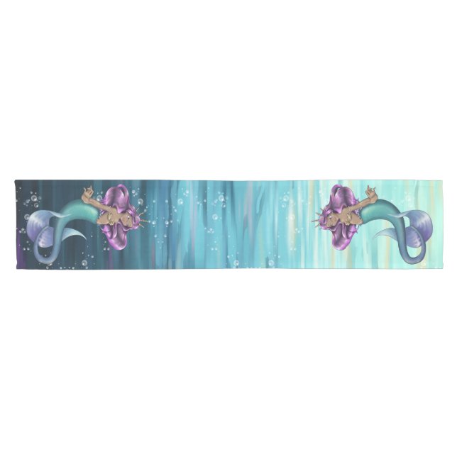 Chemin De Table Court Mermaid Iole (Horizontal)