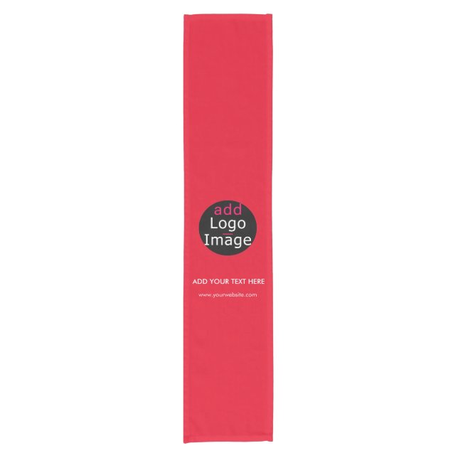 Chemin De Table Court Moderne Professionnel Personnalisé Business Chic R (Devant)