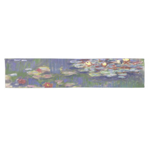Chemin De Table Court Monet Water Lilies Chef-d'oeuvre Peinture