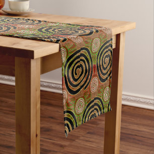 Chemin De Table Court Motif africain