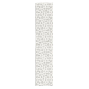 Chemin De Table Court Motif avec des hiboux