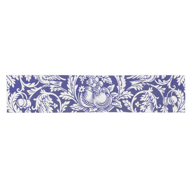 Chemin De Table Court Motif de la reine Anne, William Morris (Horizontal)