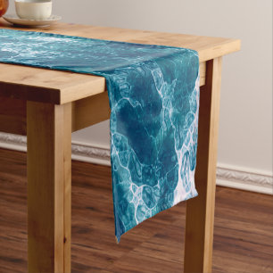 Chemin De Table Court Mousse mer