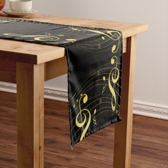 Chemin De Table Court Musical (In Situ)
