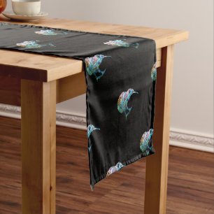 CHEMIN DE TABLE COURT NOUVELLE-ZÉLANDE KIWI PAUA