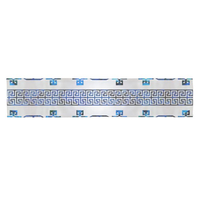 Chemin De Table Court Ornement principal grec (Horizontal)