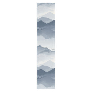 Chemin De Table Court Paysage de montagne majestueux