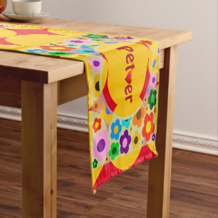 Chemin De Table Court Pet Lover Table Runner