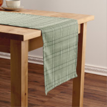 Pine Deer Plaid - tartan cabincore vert sauge.