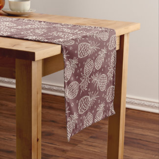 Chemin De Table Court Pineapple Table Runner En 2025 Couleurs De L'Année