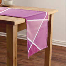 Pink JanaiCreates Color Collection Table Runner