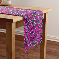 Poster de animal de Cheetah Leopard rose moderne