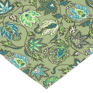 Chemin De Table Court Protea Batik Hawaïen Floral Tropical