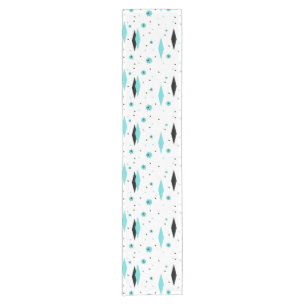Chemin De Table Court Rétros diamants de turquoise et coureur de Tablea