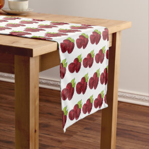 Chemin De Table Court Ripe Fruit Fruit Fruit Fruit Fruit Fruit Été Fraîc
