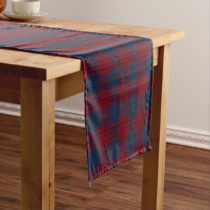Chemin De Table Court Robinson Tartan Motif Irish Plaid