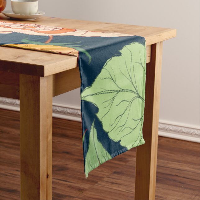 Chemin De Table Court Rose 15 (In Situ)