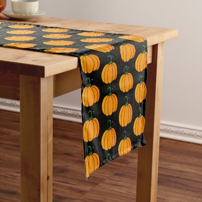 Chemin De Table Court Runner de table citrouille (In Situ)