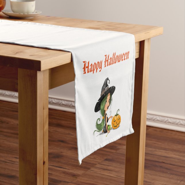 Chemin De Table Court Runner table Halloween (In Situ)