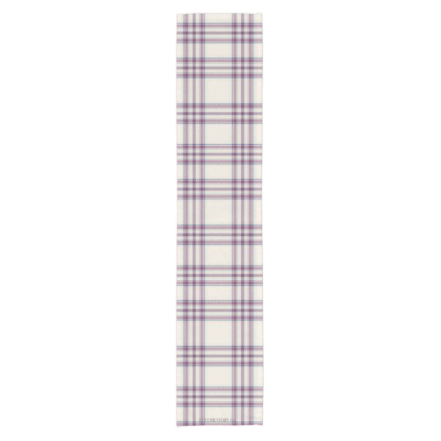 Chemin De Table Court Runner table neutre plaid (Devant)