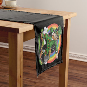 Chemin De Table Court Saint-Patrick danse Dab Leprechaun Dab 