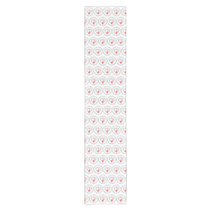 Chemin De Table Court Saint Valentin Amour & Coeurs