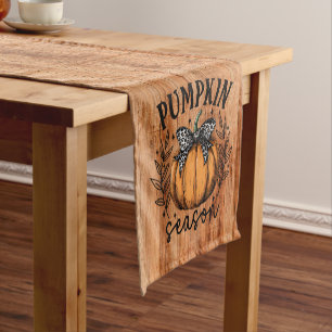 Chemin De Table Court Saison Russe Citrouille Automne