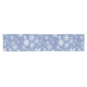 Chemin De Table Court Snowflakes Personnaliser graphique Arrière - plan