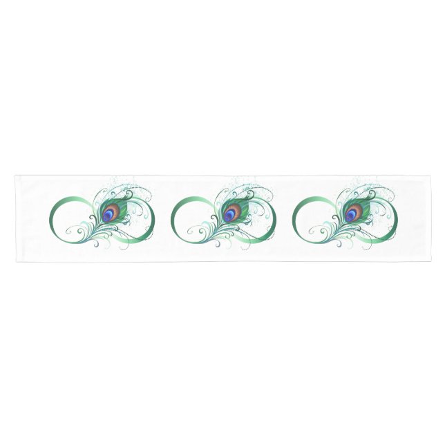 Chemin De Table Court Symbole de l'Infinity (Horizontal)