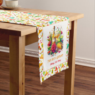 Chemin De Table Court « Taco ’Bout un anniversaire ! » Fiesta