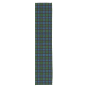 Chemin De Table Court Tartan de militaires de Campbell de clan