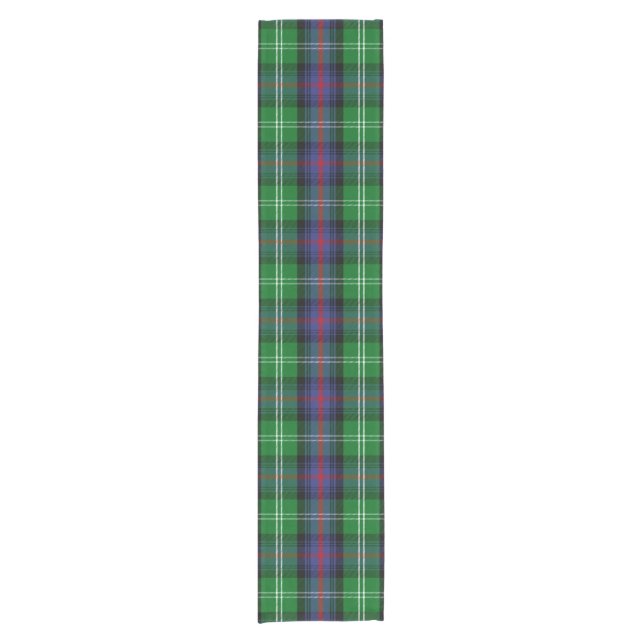 Chemin De Table Court Tartan de Sutherland de clan (Devant)