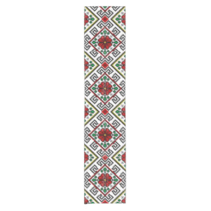 Chemin De Table Court Ukrainien traditionnel Coureur de table de Noël