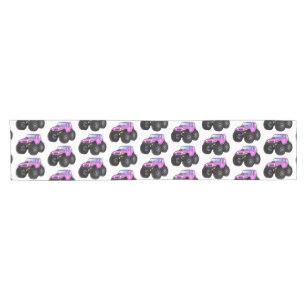 Chemin De Table Court Un Pink Monster Cartoon
