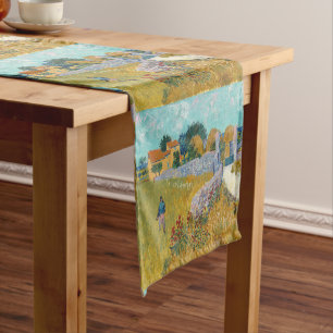 Chemin De Table Court Vincent Van Gogh Vintage Agritourisme en Provence