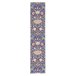 Chemin De Table Court Vintage motif floral, William Morris