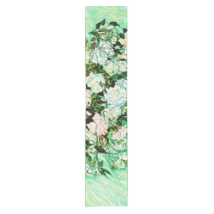 Chemin De Table Court Vintage Vincent Van Gogh Roses (1890)