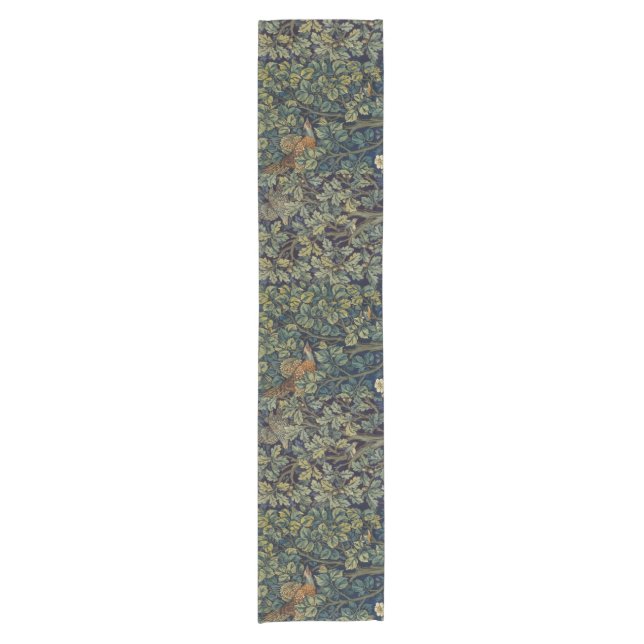 Chemin De Table Court William Morris Pheasier Bois Bois (Devant)