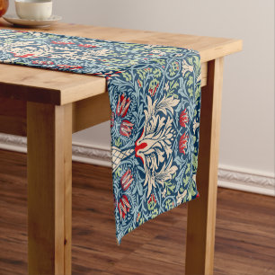 Chemin De Table Court William Morris Snakeshead Fritillaire Floral Desig
