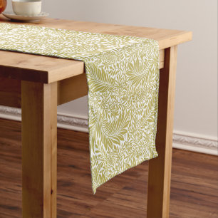Chemin De Table Court William Morris Vintage Larkspur Motif
