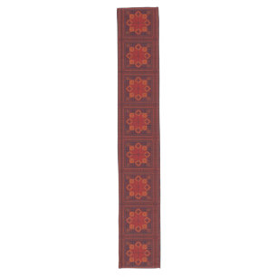 Chemin De Table Long broderie traditionnelle de Palestine Motif de Tatr