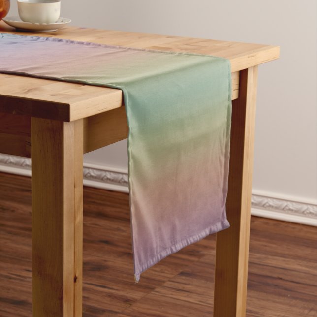 Chemin De Table Long Champ pastel assourdi (In Situ)