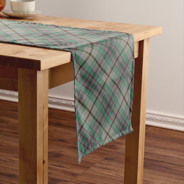 Chemin De Table Long Clan Craig Tartan Table Runner (In Situ)