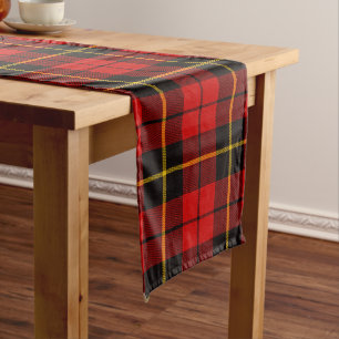 Chemin De Table Long Clan écossais Wallace Tartan Plaid