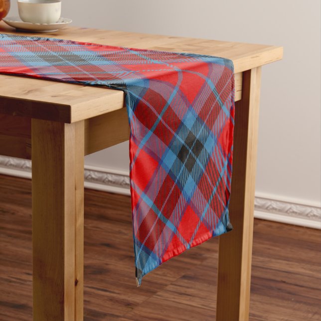 Chemin De Table Long Clan MacTavish Tartan (In Situ)