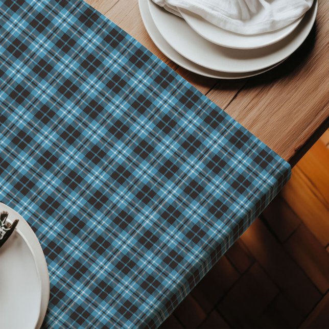 Chemin De Table Long Coureur bleu jaune - Idée cadeau de famille réfléc (Blue Yellow Runner – Thoughtful Family Gift Idea)