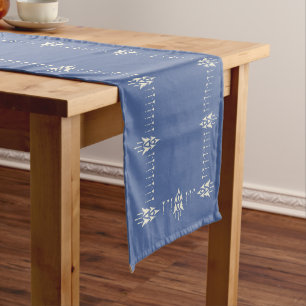 Chemin De Table Long Esprit adoptif de Hélène des bois toute couleur