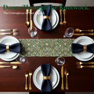 Chemin De Table Long Floraison Celtique