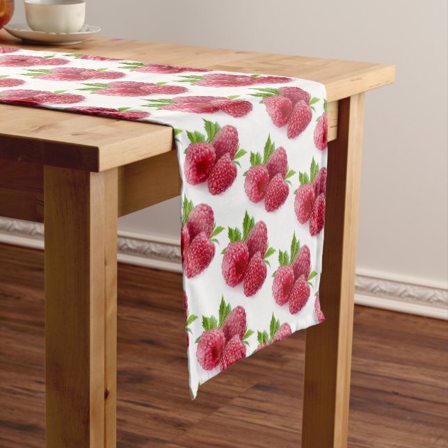 Chemin De Table Long Framboises (In Situ)